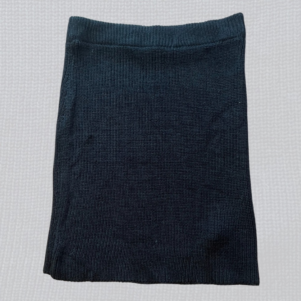 NWOT Wild Fable Black Knit Mini Skirt - Size S
